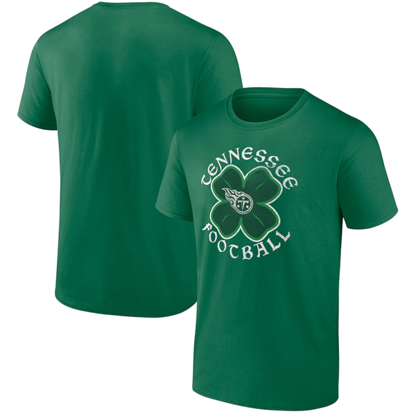 Men's Kelly Green Tennessee Titans St. Patrick's Day Celtic T-Shirt